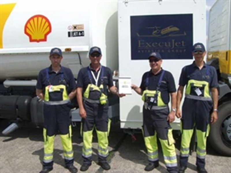 ExecuJet Germany receives Shell Silver Service Award