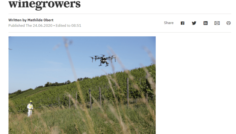 Luxaviation: drones to conquer winegrowers