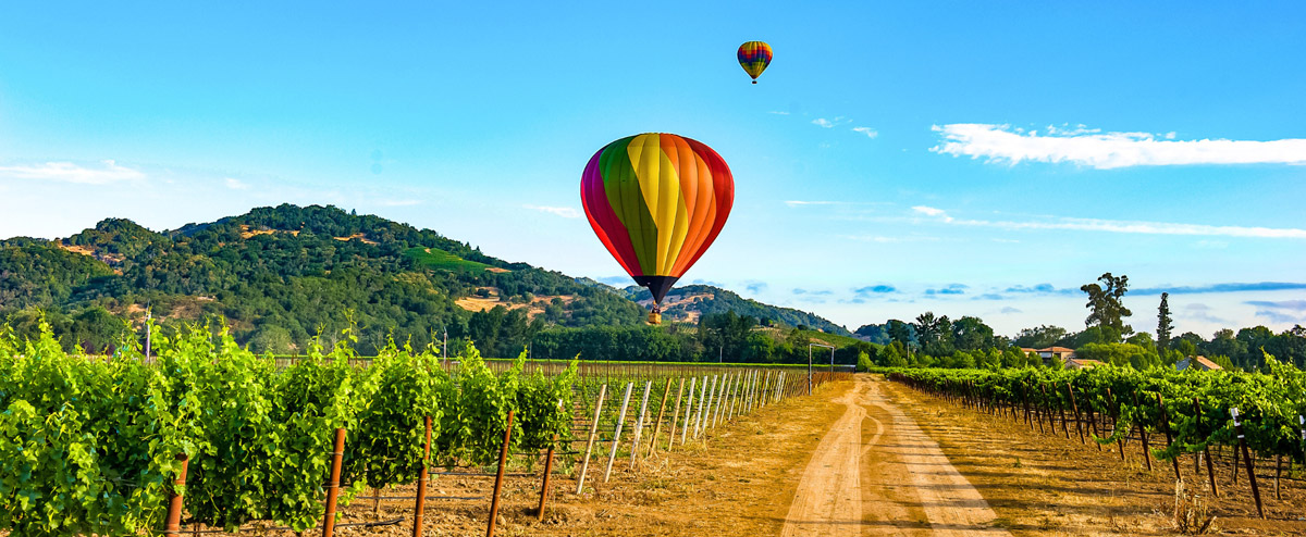 Summer Destinations in the USA: Fly Privately to Napa Valley, California