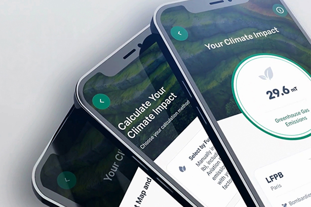 The Luxaviation App - Latest Release featuring the Carbon Calculator