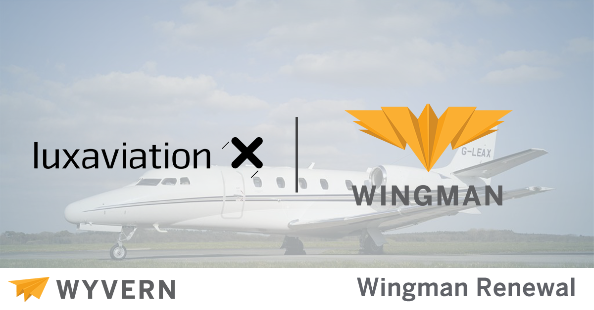 Luxaviation UK - WYVERN Wingman Certification Renewal